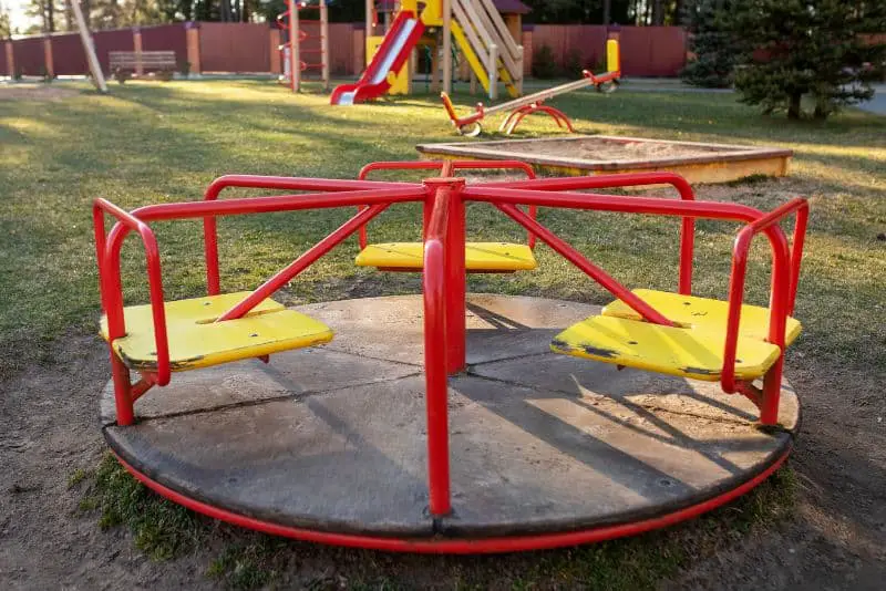 Playground Equipment Names (With Pictures) 10 Merry-Go-Round