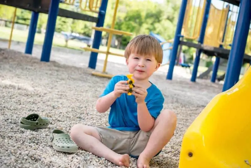 Pea Gravel for Playground
