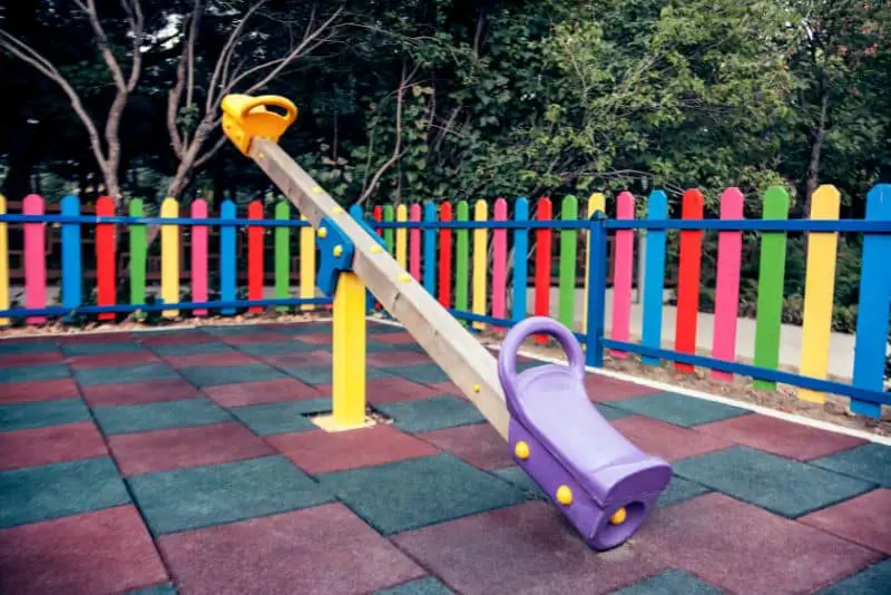 Playground Equipment Names (With Pictures) 13 See-Saw