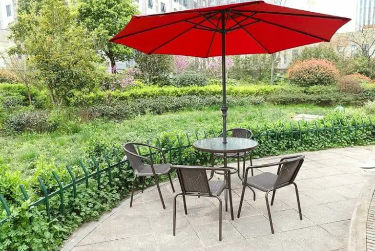 How to Keep Patio Umbrella from Spinning/Falling Over (Easy)