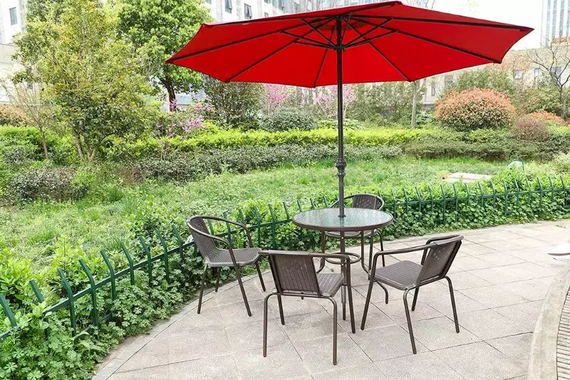 Eliminate Patio Umbrella Spinning With Umbrella Rings