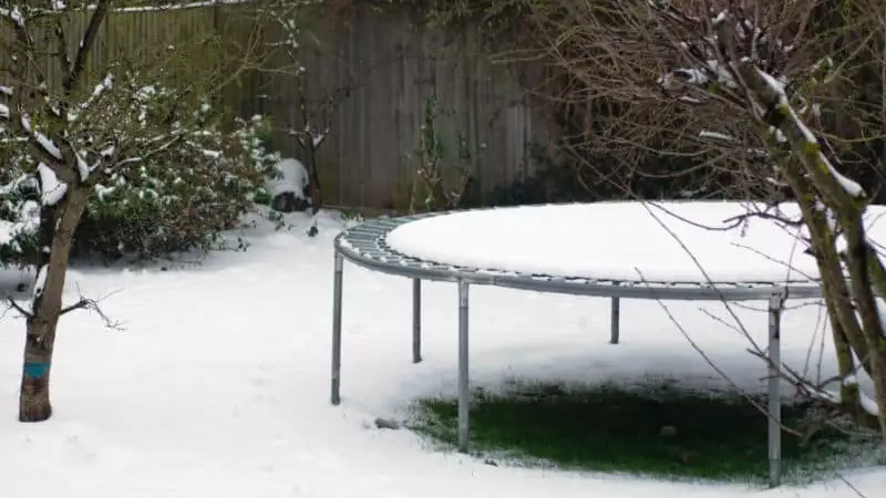 How to Store Trampoline in Winter